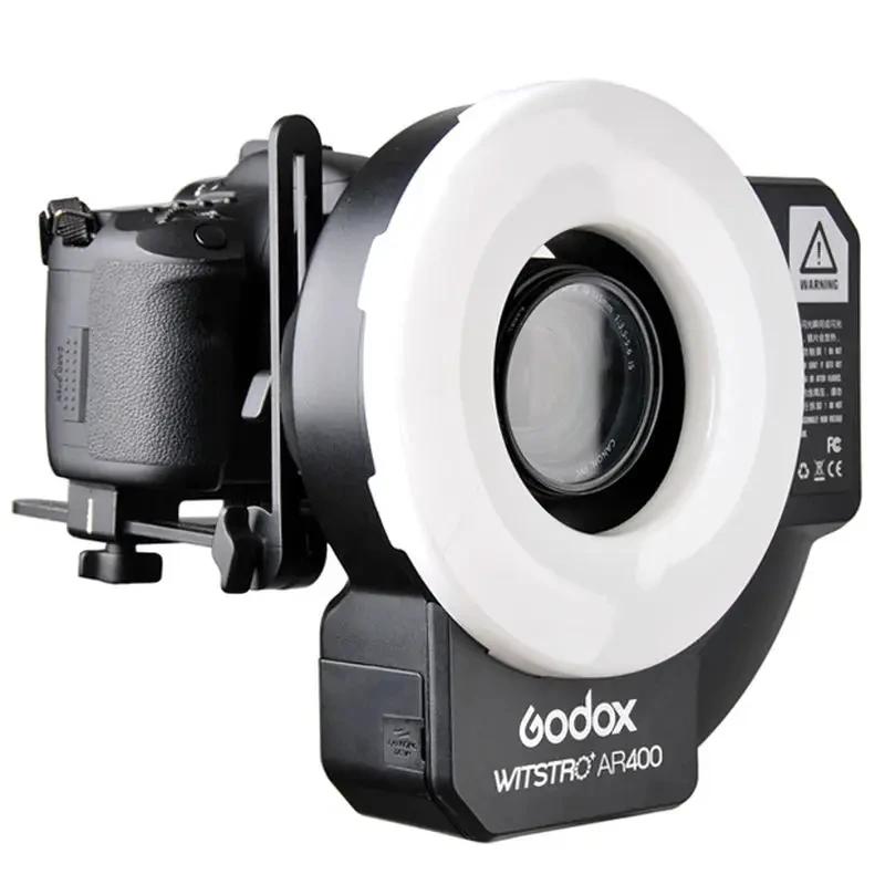 Godox Witstro  ÷ ǵƮ LED  Ʈ, C/N CD50 T03 2Y  Ƭ ̿ ͸, AR400, 5600K, 4500mAh